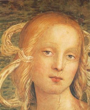 The Almighty With Prophets And Sybils [detail] Artwork by Pietro Perugino