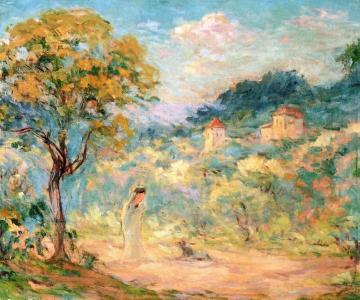 In the Chevreuse Vally Artwork by Claude-Emil Schuffenecker