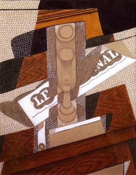 The Pipe Artwork by Juan Gris