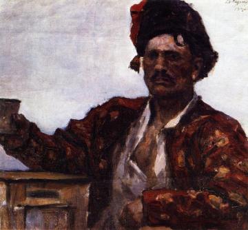 Haydamak Artwork by Vasili Ivanovich Surikov