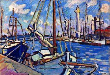 Ouistreham Artwork by Louis Valtat