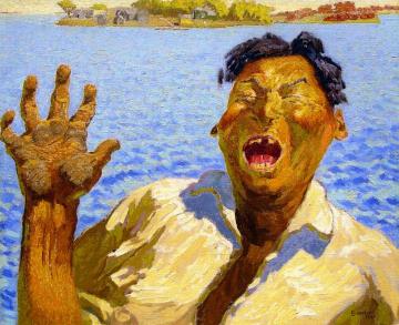 The Ferryman Artwork by Charles Lewis Fox