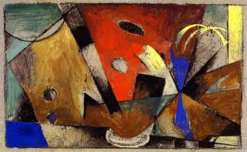 Abstract Composition Artwork by Franz Marc
