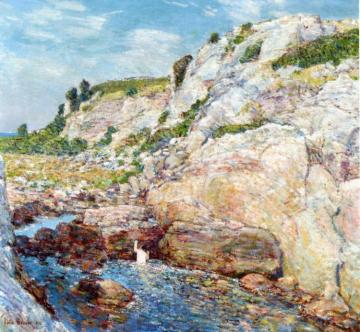 Northeast Gorge at Appledore Artwork by Frederick Childe Hassam