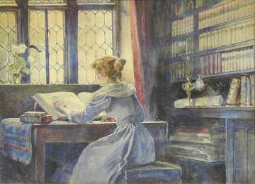 The Governess Artwork by English School