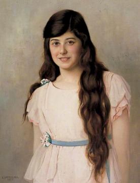 A Dark Beauty Artwork by Charles Spencelayh