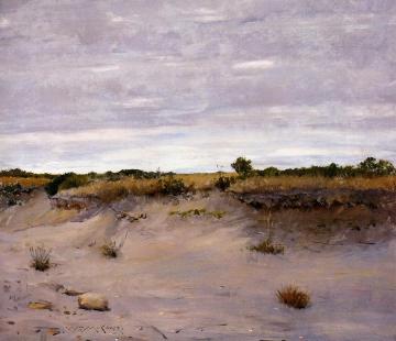 Wind Swept Sands, Shinnecock, Long Island Artwork by William Merritt Chase