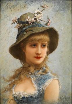 Friquette Artwork by Emile Eisman-Semenowsky