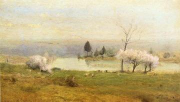 Pond at Milton on the Hudson Artwork by George Inness