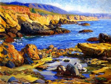 Laguna Shore Line Artwork by Joseph Kleitsch