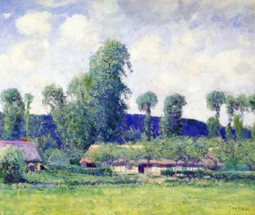 French Farm Artwork by Guy Orlando Rose