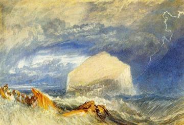 The Bass Rock (for "the Provincial Antiquitiies Of Scotland") Artwork by Joseph Mallord William Turner