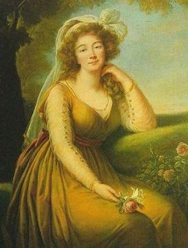 Madame du Barry Artwork by Elisabeth Vigee Le Brun