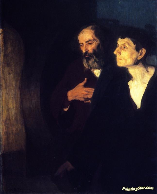 Two Disciples At The Tomb Artwork by Henry Ossawa Tanner