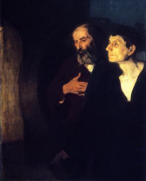 Two Disciples At The Tomb Artwork by Henry Ossawa Tanner