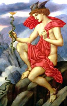 Mercury Artwork by Evelyn de Morgan