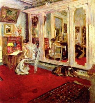 The Hessels in Their Dressing Room Artwork by Edouard Vuillard