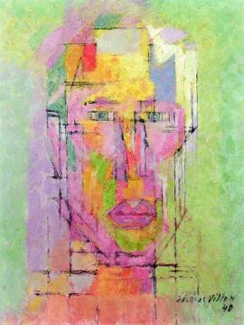 Portrait of Michel Mare, Architect Artwork by Jacques Villon