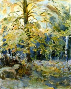 Forest of Fontainebleau Artwork by Berthe Morisot