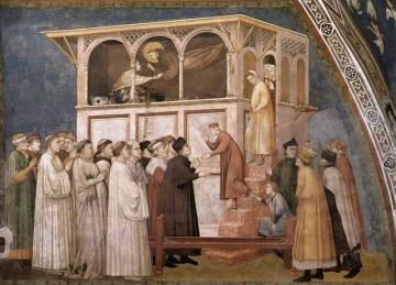 Raising Of The Boy In Sessa (north Transept, Lower Church, San Francesco, Assisi) Artwork by Giotto di Bondone