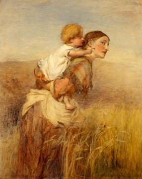 Through The Corn Artwork by Sir William Quiller Orchardson