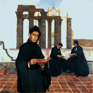 Estudiantes Artwork by Jose Maria Lopez Mezquita