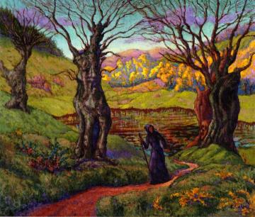 A Witch In The Swamp Artwork by Paul Ranson