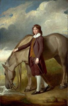 John Walter Tempest, With A Horse Artwork by George Romney