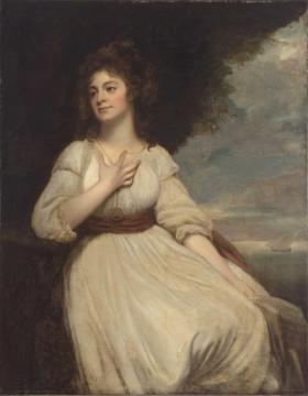 Mrs. Crouch Artwork by George Romney