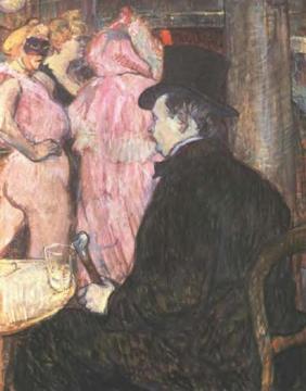 Maxime De Thomas At The Opera Ball Artwork by Henri de Toulouse-Lautrec