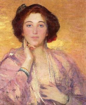 Fire Opal Artwork by Robert Vonnoh