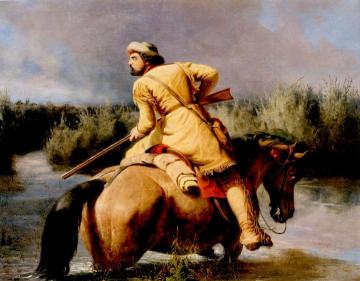 The Last Shot Artwork by William Tylee Ranney