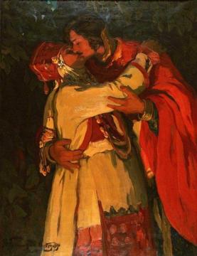 The Kiss Artwork by Ivan Goryushkin-Sorokopudov