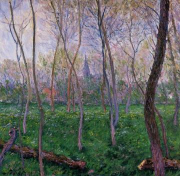 Bennecourt Artwork by Claude Oscar Monet
