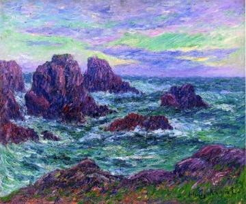 Evening at Ouessant Artwork by Henry Moret