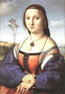 Portrait of Maddalena Doni Artwork by Raphael