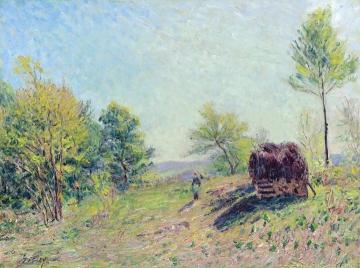 The Edge of the Forest Artwork by Alfred Sisley