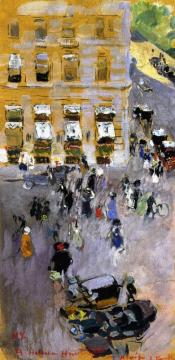 Hotel Plaza, New York Artwork by Joaquin Sorolla y Bastida