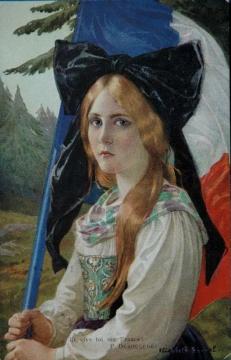 Et Vive Toi Ma France! Artwork by Elisabeth Sonrel
