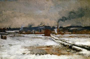 Winter, Mill Creek Valley, Cincinnati Artwork by John Twachtman