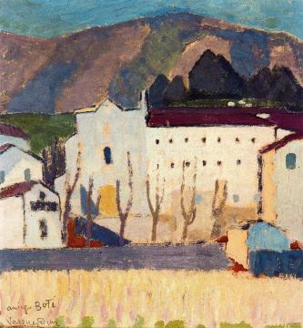 Convent Of Fuenterrabia Artwork by Daniel Vazquez Diaz