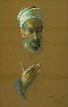 Mirza Abul Fazl Artwork by Alice Pike Barney