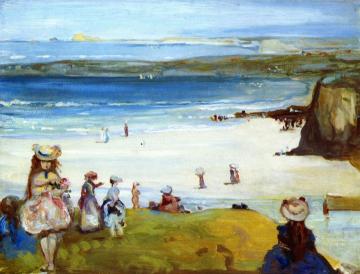 The Sands, Newquay Artwork by Charles Conder