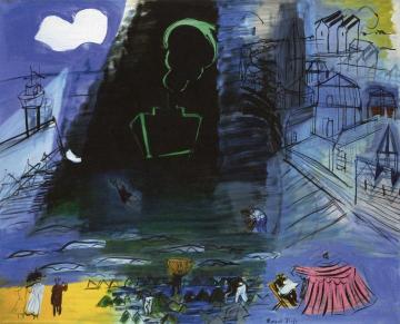 The Black Freighter Artwork by Raoul Dufy