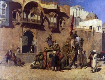 A Rajah of Jodhpur Artwork by Edwin Lord Weeks