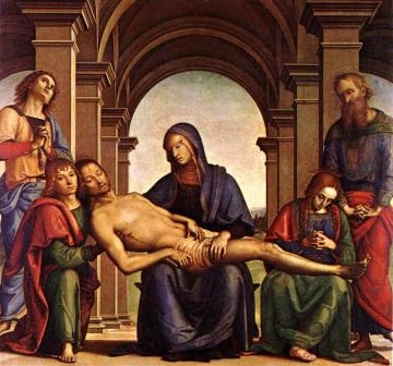 Pietà Artwork by Pietro Perugino
