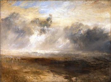 Breakers on a Flat Beach Artwork by Joseph Mallord William Turner