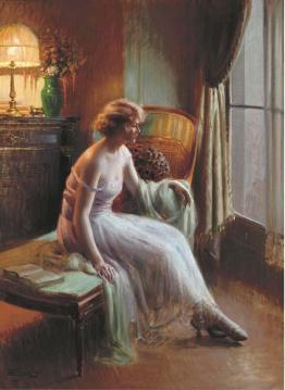A Moment Of Contemplation Artwork by Delphin Enjolras
