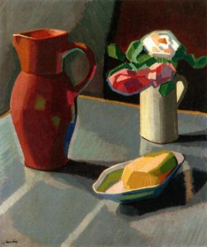 Still Life With Butter Artwork by Auguste Herbin