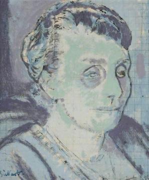 Portrait Of A Woman Artwork by Walter Richard Sickert